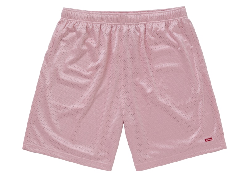 Supreme Small Box Baggy Mesh Short (SS25) Pink