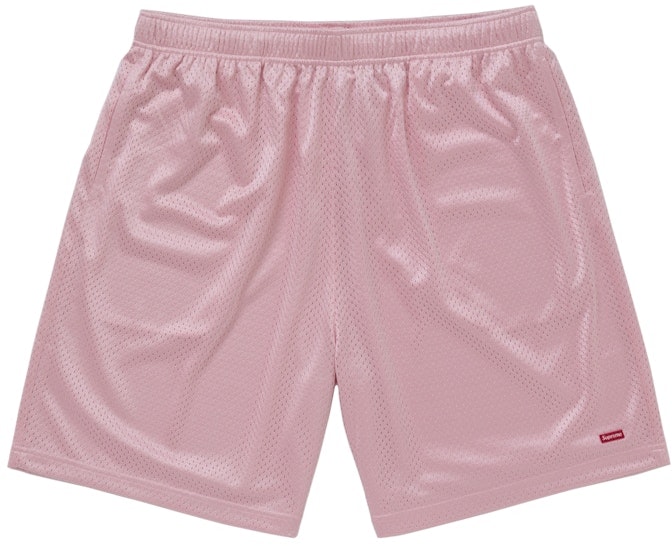 supreme-small-box-baggy-mesh-short-ss-25-pink