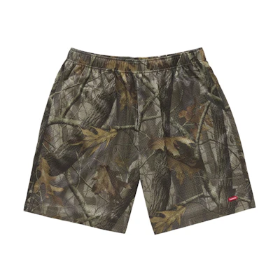 Supreme Small Box Baggy Mesh Short (SS25) Realtree Hardwoods Camo