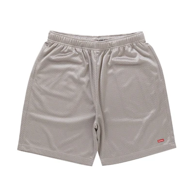 Supreme Small Box Baggy Mesh Short Grey