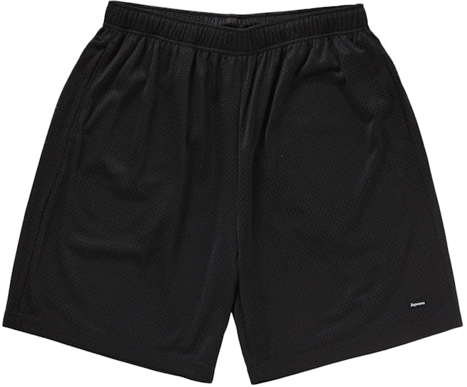 supreme-small-box-baggy-mesh-short-ss-24-black