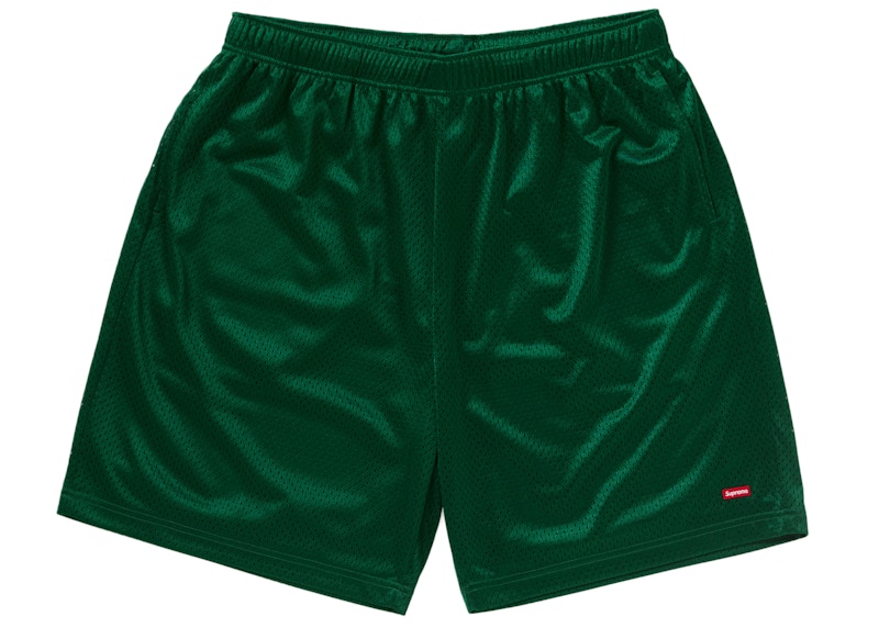 Supreme Small Box Baggy Mesh Short SS24 Green