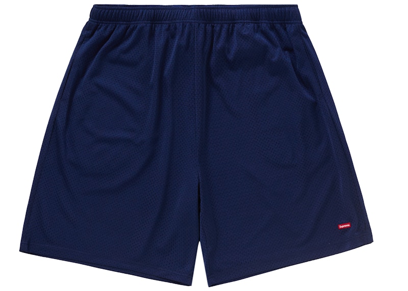 Supreme Small Box Baggy Mesh Short SS24 Navy