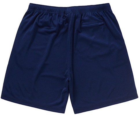 Supreme Pantalones Cortos Holgados de Malla con Caja Pequeña SS24 Azul Marino Order Supreme Pantalones Cortos Holgados de Malla con Caja Pequeña SS24 Azul Marino