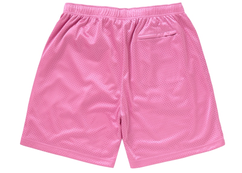 Supreme Small Box Baggy Mesh Short SS24 Pink 圖 2