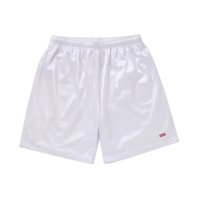 Supreme Small Box Baggy Mesh Short SS24 White