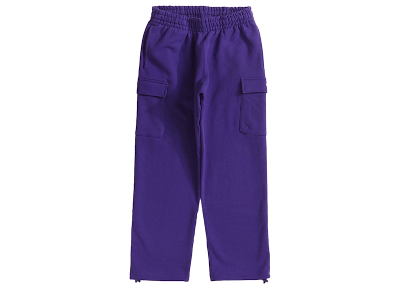 Buy Supreme Small Box Cargo Sweatpant (FW22) Purple
