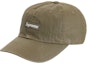 Buy Supreme Small Box Coated Linen 6-Panel 'Olive'
