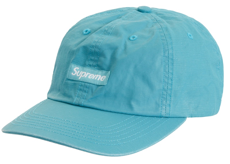 Buy Supreme Small Box Linen Bersalut 6-Panel 'Teal'