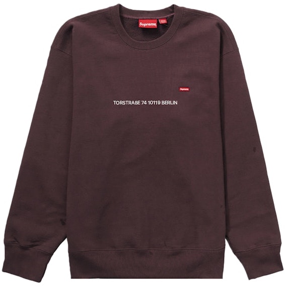 supreme-small-box-crewneck-berlin-shop-exclusive-dark-brown