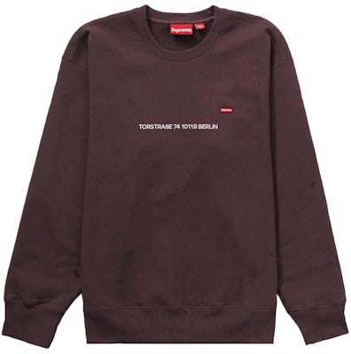 슈프림 스몰박스 크루넥 (베를린 한정판) 다크브라운
Buy 슈프림 스몰박스 크루넥 (베를린 한정판) 다크브라운