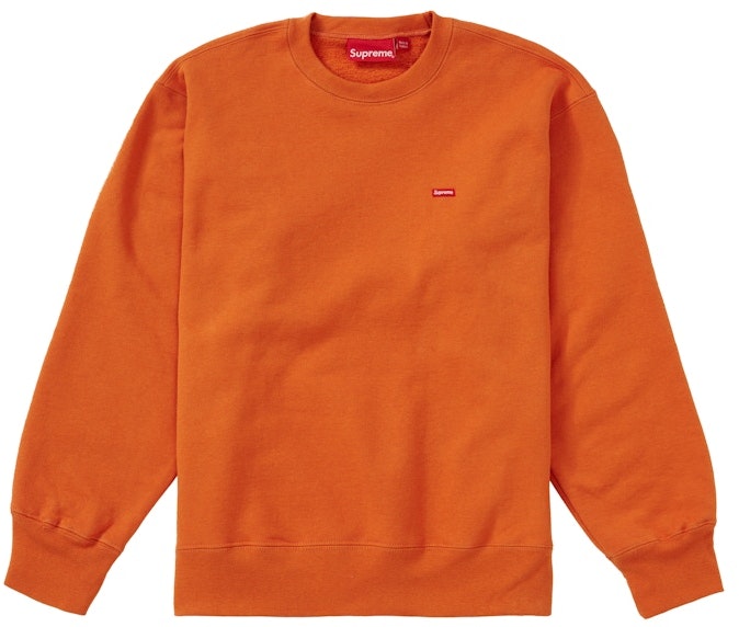 supreme-small-box-crewneck-fw-20-burnt-orange