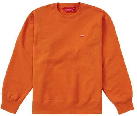 Supreme Small Box Crewneck (FW20) Jingga Terang Buy Supreme Small Box Crewneck (FW20) Jingga Terang