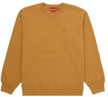 Supreme Small Box Crewneck (FW21) Light Mustard Supreme Small Box Crewneck (FW21) Light Mustard