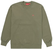 Supreme Small Box Crewneck (FW21) Light Olive Supreme Small Box Crewneck (FW21) Light Olive