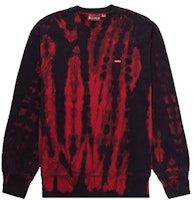 Supreme Small Box Crewneck (FW21) Red Tie Dye Supreme Small Box Crewneck (FW21) Red Tie Dye