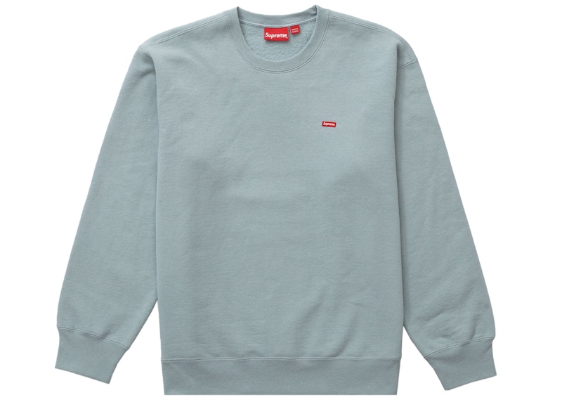 Buy Supreme Small Box Crewneck (FW22) Azul Grís Claro