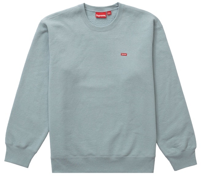 supreme-small-box-crewneck-fw-22-light-slate