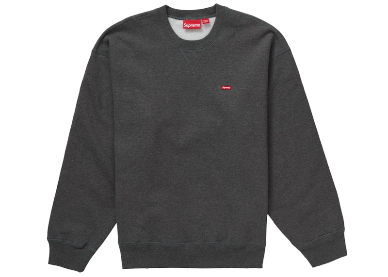 Supreme Small Box Crewneck (FW23) Charcoal