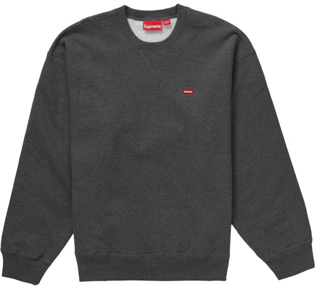 supreme-small-box-crewneck-fw-23-charcoal