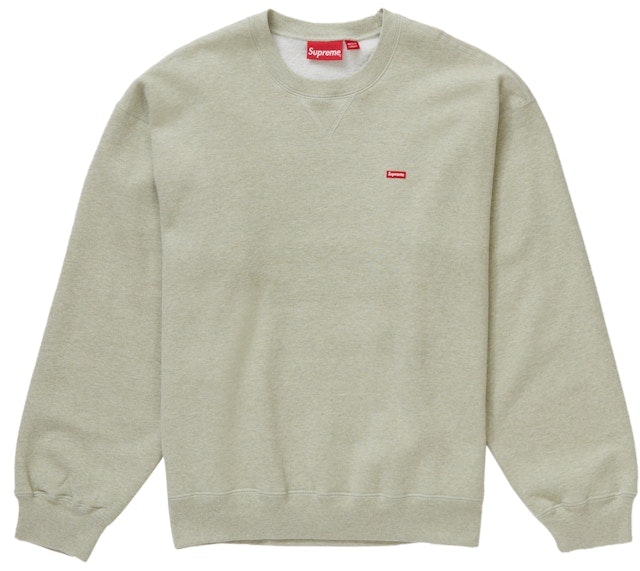supreme-small-box-crewneck-fw-23-heather-mint