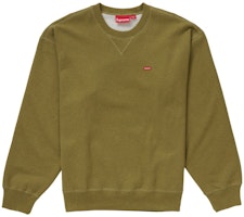 Supreme Small Box Crewneck (FW23) Heather Olive Supreme Small Box Crewneck (FW23) Heather Olive