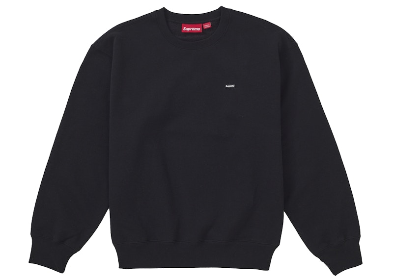 Supreme Small Box Crewneck (FW25) Black