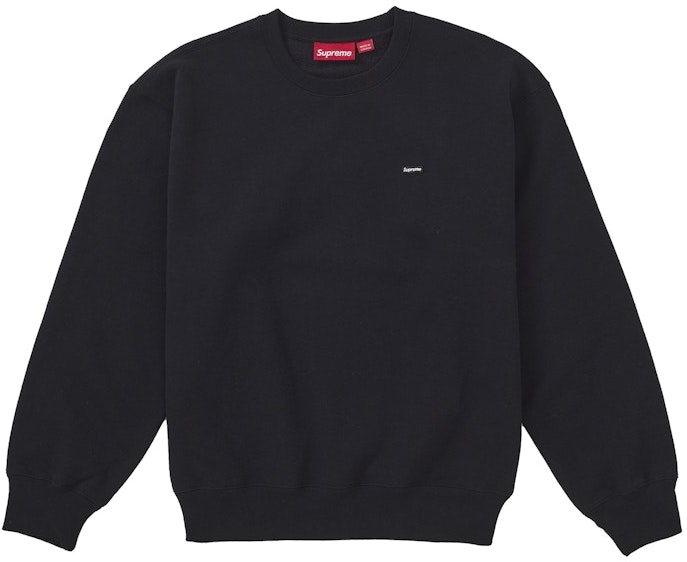 supreme-small-box-crewneck-fw-25-black