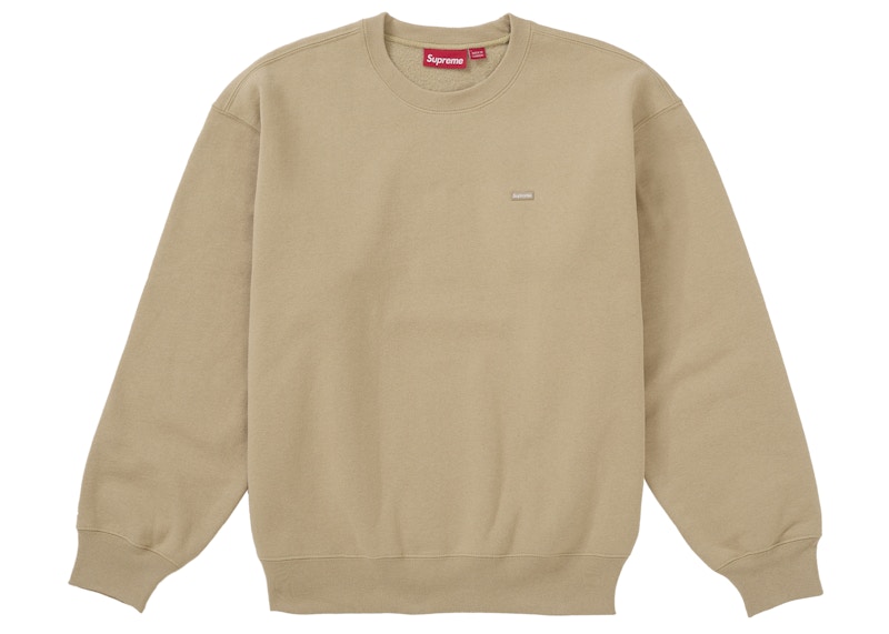 Supreme Small Box Crewneck (FW25) Brown