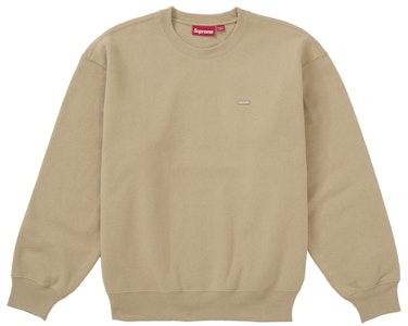 シュプリーム スモールボックス クルーネック (FW25) ブラウン Buy シュプリーム スモールボックス クルーネック (FW25) ブラウン