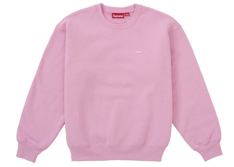 Supreme Small Box Crewneck (FW25) Pink