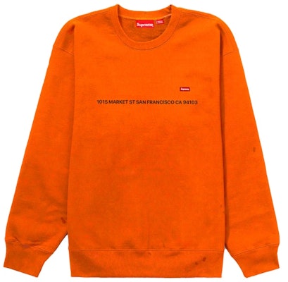 至高無上小方框圓領衫(舊金山門市限定)橙色 Buy 至高無上小方框圓領衫(舊金山門市限定)橙色