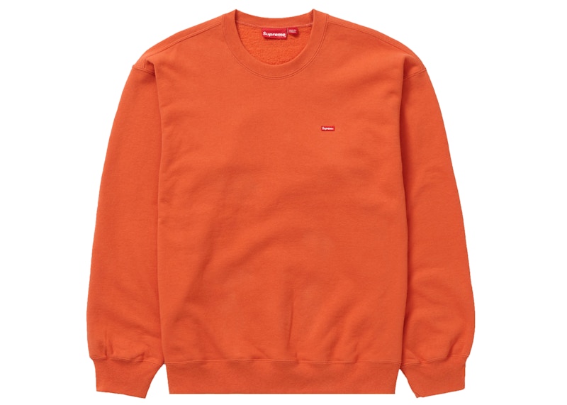 Supreme Small Box Crewneck (SS21) Burnt Orange
