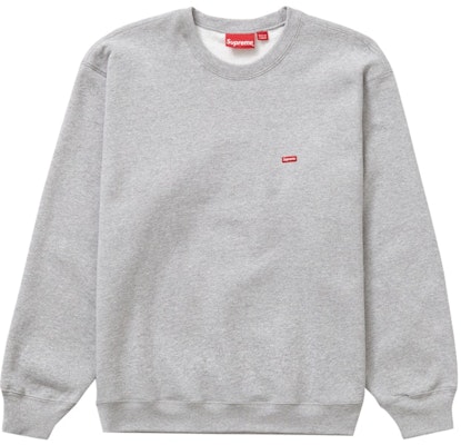 Supreme Small Box Crewneck (SS21) Heather Grey Buy Supreme Small Box Crewneck (SS21) Heather Grey