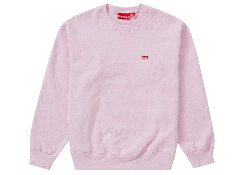 【即購入OK】M Supreme Small Box Crewneck ピンク Small Box Crewneck - Shop - Supreme