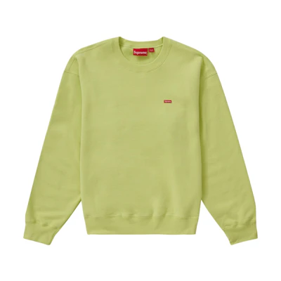 Supreme Small Box Crewneck Lime