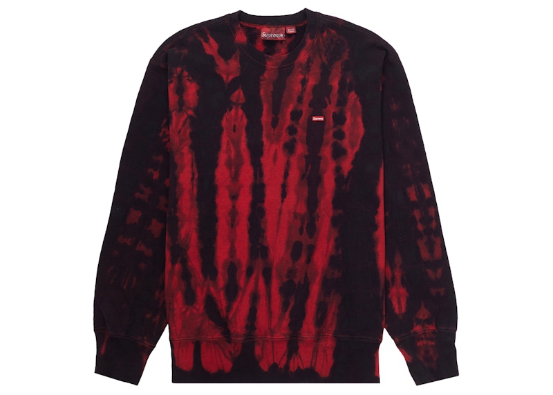 トップス Supreme Small Box Crewneck Tiedye M Supreme Small Box Crewneck Red Tie Dyeを購入 - Novelship