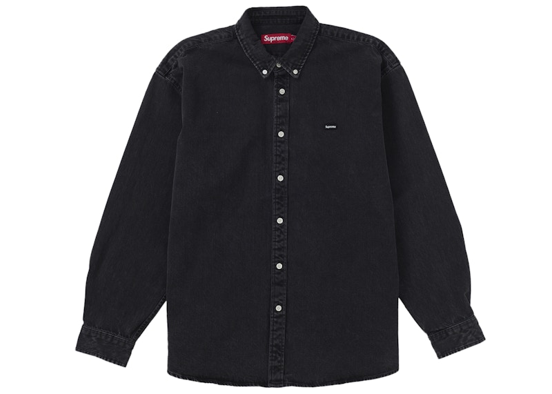 Supreme Small Box Denim Shirt (FW25) Black