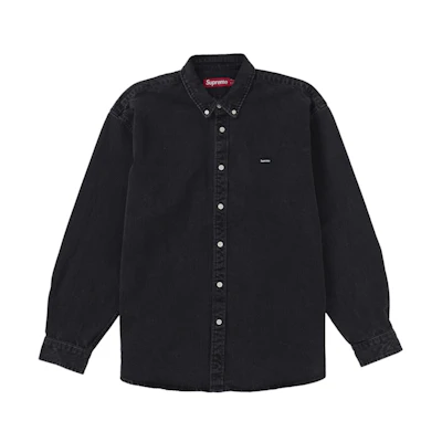 Supreme Small Box Denim Shirt (FW25) Black
