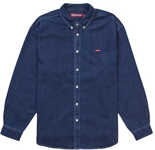 슈프림 스몰 박스 데님 셔츠 (FW25) 다크 인디고 Buy 슈프림 스몰 박스 데님 셔츠 (FW25) 다크 인디고