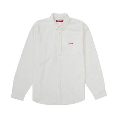 Supreme Small Box Denim Shirt (FW25) White