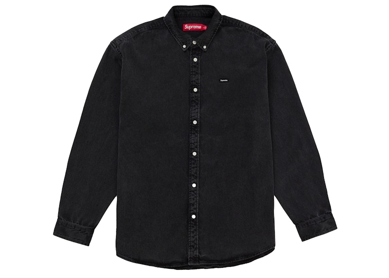 Supreme Small Box Denim Shirt (SS26) Black