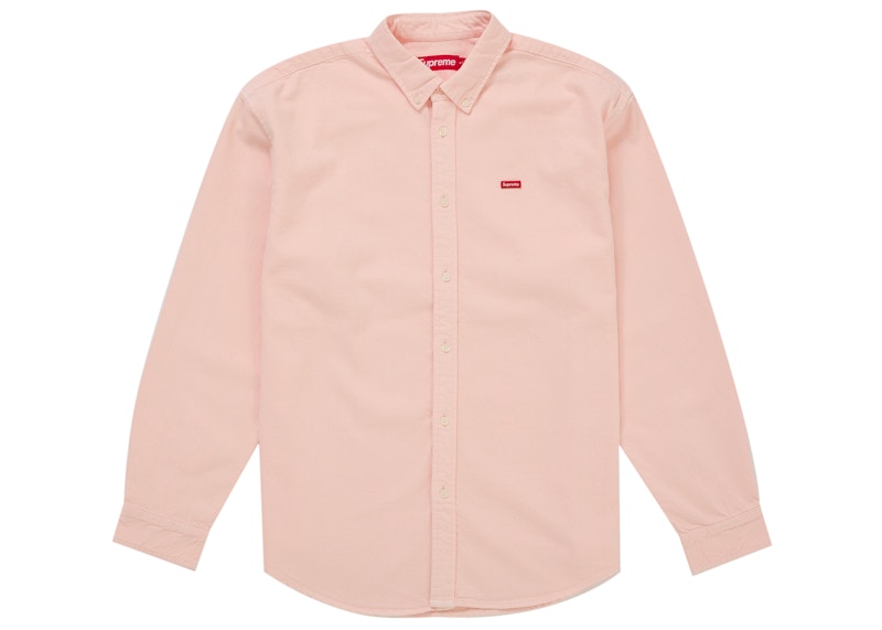 Supreme Small Box Denim Shirt (SS26) Peach