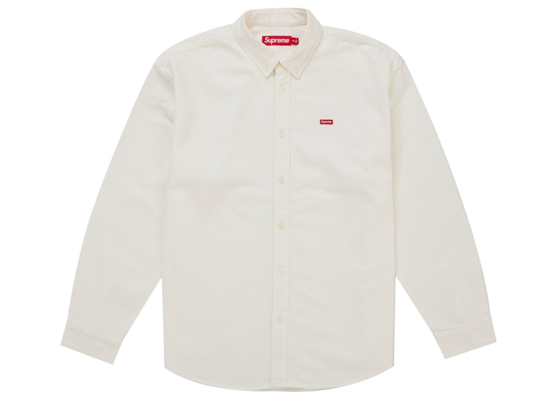 Supreme Small Box Denim Shirt (SS26) White