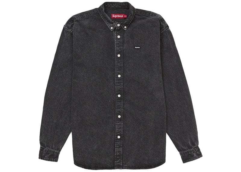 Supreme Small Box Denim Shirt Black