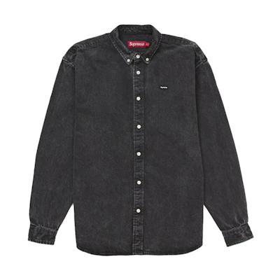 Supreme Small Box Denim Shirt Black