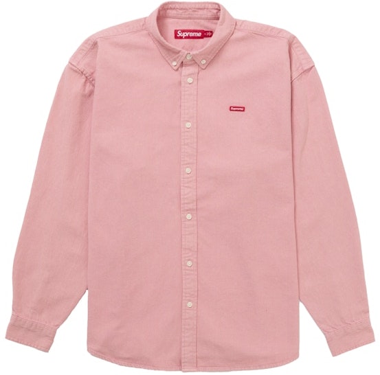 supreme-small-box-denim-shirt-pink