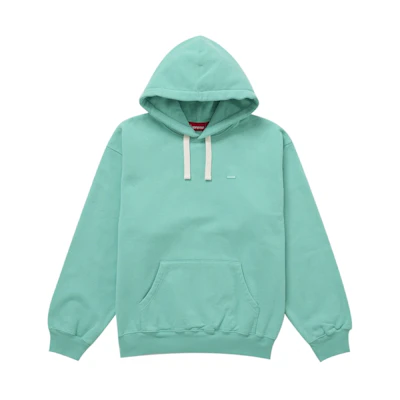 Supreme Small Box Drawcord Hooded Sweatshirt (SS26) Light Green