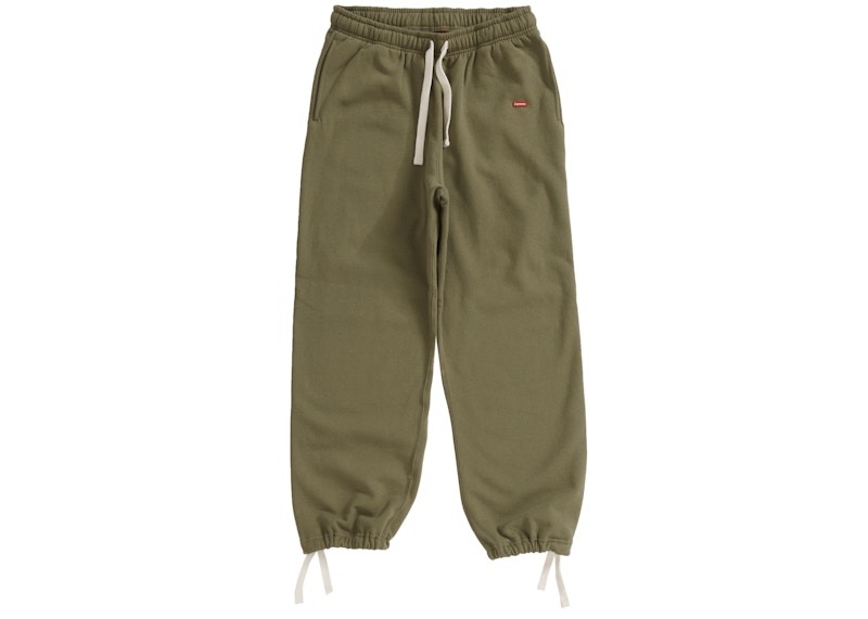 Supreme Small Box Drawcord Sweatpant Light Olive
