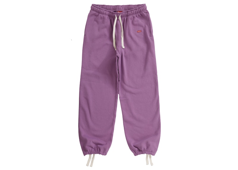 Supreme Small Box Drawcord Sweatpant Purple